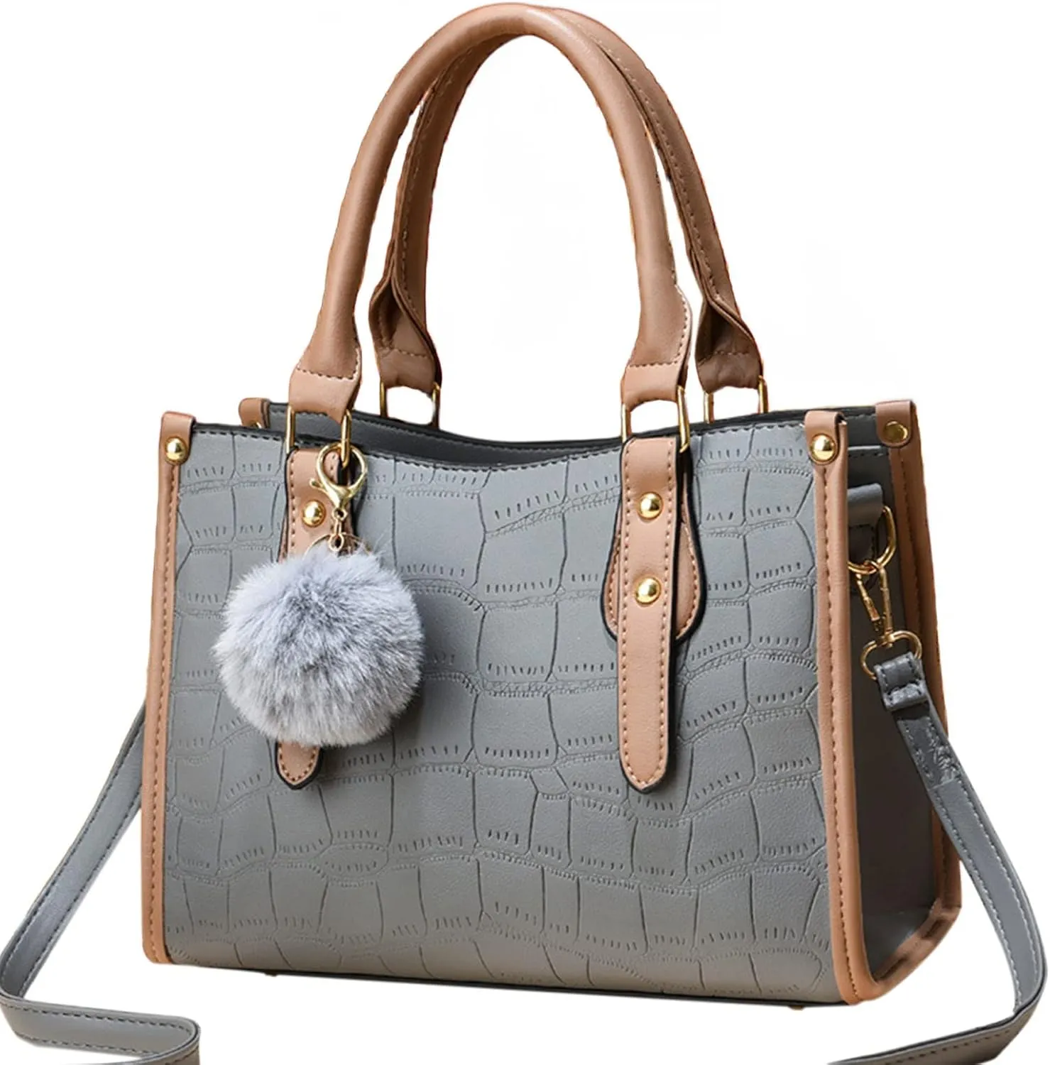 Unisex Hobo Purses for Women Vegan Leather Handbags Rhinestones Hobo Bags Tote Purse Shoulder Bag Ladies Handbag