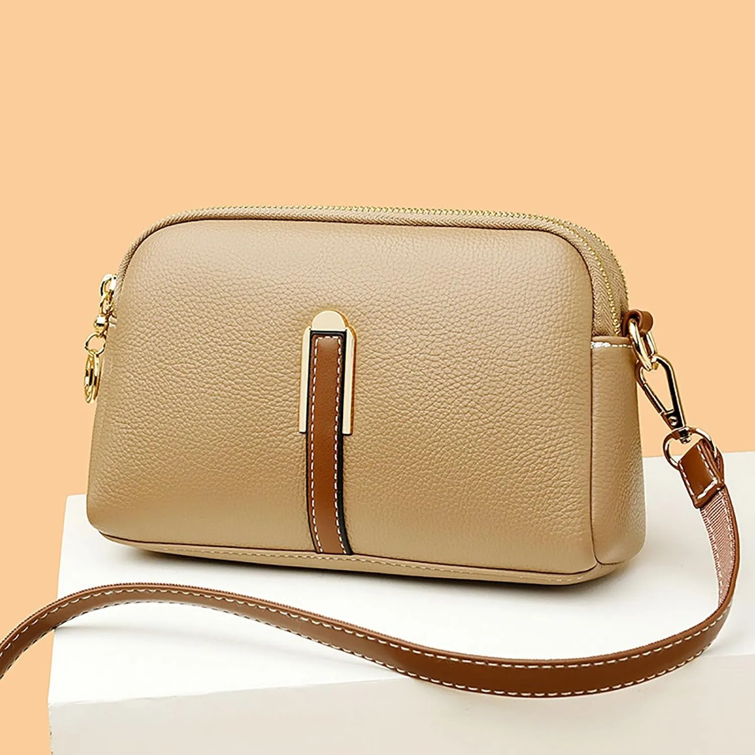 Unisex Shoulder Bag, Green, One Size Shoulder Bags for Women, Cute Hobo Tote Handbag Mini Clutch Purse with Zipper Closure