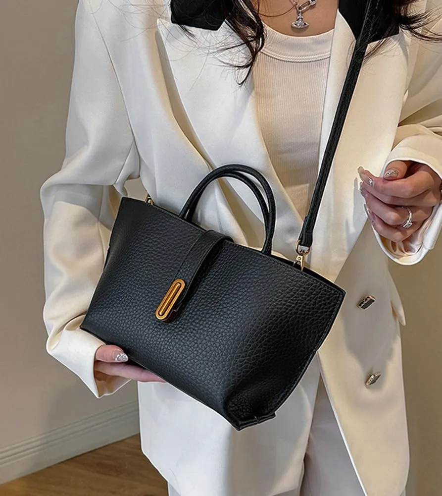 Vegan Leather Tote Bags for Women Y2K Trendy Large Vintage Hobo Purses Shoulder Handbags