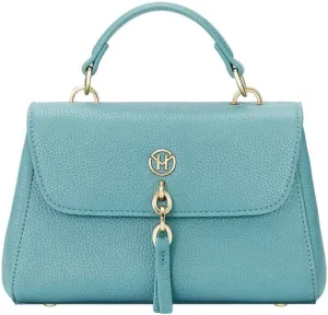VICTORIA HYDE Women's Small Satchel Handbag Crossbody Purse Top Handle Bag (Light dark green)