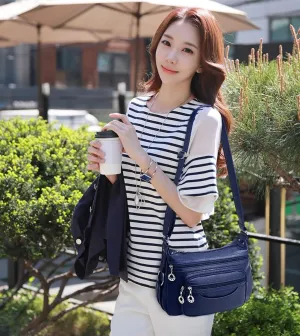 Women Handbags Shoulder Bags, Satchel Tote Bag, Casual Women Messenger Bags Soft Leather Shoulder Bag Ladies Cross Body Bags (Color : Brown)