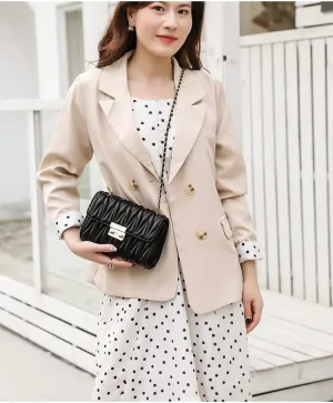 Women Handbags Shoulder Bags, Satchel Tote Bag, Luxury Women Fashion Leather Bags Shoulder Crossbody Handbags Ladies Handle Tote Messenger Bags (Color : Off-White)