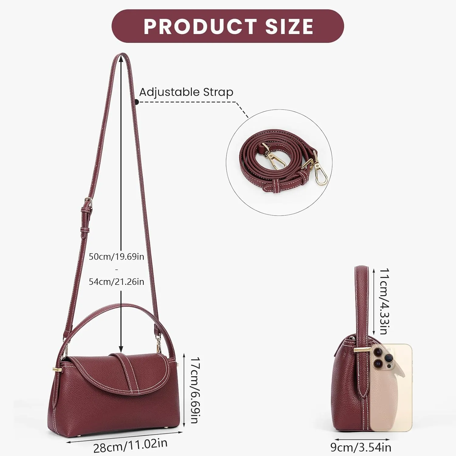 Women Handbags,Shoulder Bags for Women, Trendy Vegan Leather Crossbody Bags Hobo Handbag Purse