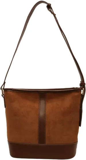 Women Stylish Suede Underarm Bag Vintage Large Capacity Hobo Bag Tote Satchel Chic Shoulder Crossbody Bag Purse with Zipper