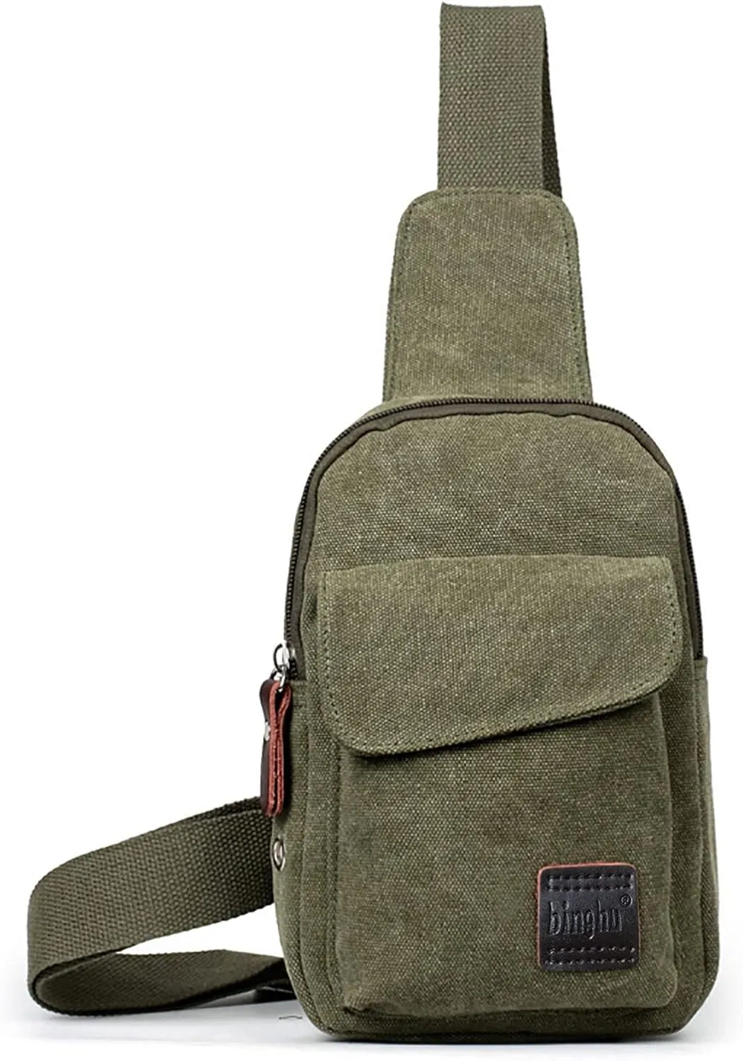Women's Casual Fashion Crossbody Bag Multi Pocket Crossbody Purses Shoulder Handbags Passport Holder(Green)