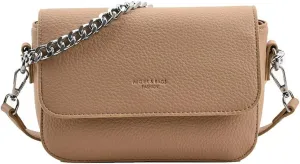 Womens Chic PU Leather Crossbody Bag Cute Small Purse Shoulder Tote Bag Handbag Casual Satchel with Chain 2024